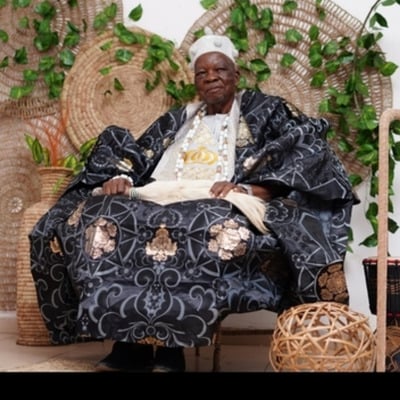 His Royal Majesty Oba  John Omolosho Adegbite Makanjuola