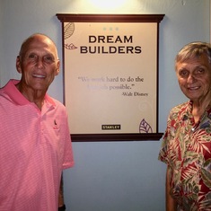 With good friend Mike Robichaux - two dream builders