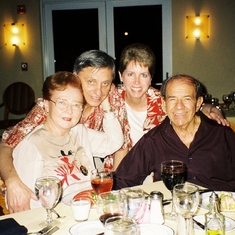 With Klaire Labs founder Claire Farr and her husband Ray - 2003