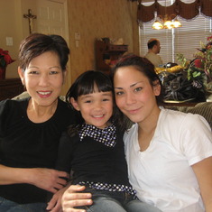 Nov 2008 with Emma and Kim