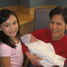 March, 2006: Birth of granddaughter, Kate