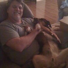 Recliner Time With Dad
