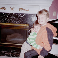 Houston loved his brother Austin more than anyone.  He wanted to be just like Austin. What a compliment.  Img01