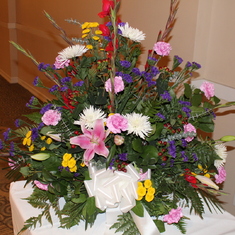 Floral arrangement from The Dickerson Family in Centerview (Carson, CA).