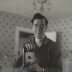 Dad took selfies before they were even invented yet. 