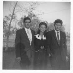Dad and his parents (Howard Dewitt and Dorothy Mae) around 1965.