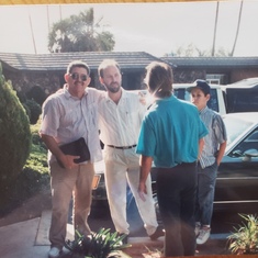Fellowship after church before going to Taco Joe's for lunch. 1984