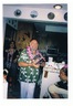 Peter on his 65th birthday... Hawaiian Luau... at our home in Soquel, CA