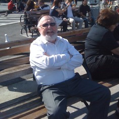 My dear Peter in SFO pier 39 ... On a date with Cathy