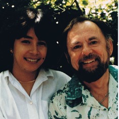 Taken in Saratoga, CA - when we first met in 1985
