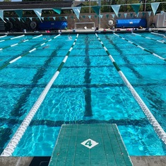 Lane 4 was left open for Ian at SBA’s practice. Ian made an impact all over the swim community. 