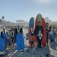 Paddle Out for Ian, Sept. 6, 2020