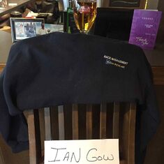 Ian's chair at ABYC