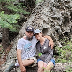 Memorial hike to Piedra Falls for Ian, 2021. We took this same hike with Ian last year.