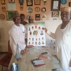 NSE Kano Branch Chairman; Engr. Mohammed A. M. together with Late Engr. I.K Inuwa OFR