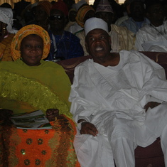 Engr. IK Inuwa OFR and his spouse during NSE Kano 2019