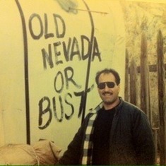 Ozzie in Las Vegas dropping Bea off Jan. 1992