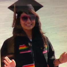 Lauren Guzman graduated from college