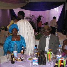 Uncle Eprahim, Aunty Nnenna & Ijey at Adaeze & Bab's wedding - June 2005