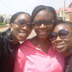 Aunty Nnenna with Ugonna and Ijay