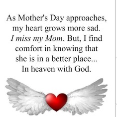 Mom, I love you, thinking of you always