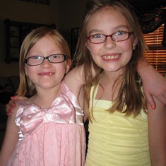 easter 2009 with cousin rylie