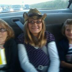 heading to the taylor swift concert- sept 2011