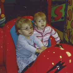 chuck e cheese with cousin rylie
