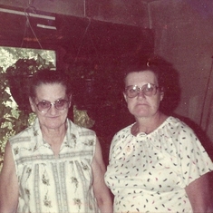 Ada ( Mother)  and Ina Mae