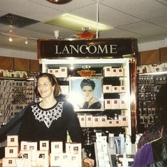 She loved representing Lancome