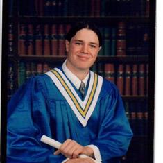 His grad pic he is so cute!!