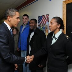 Anita & Pres Obama
