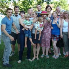 Group photo at Nanny's house