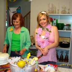 At Leah Anna's baby shower