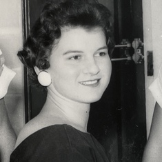 Irene at Baldwin's Business College 1960