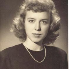Irene Fyhr Larson Wheaton College graduation 1947
