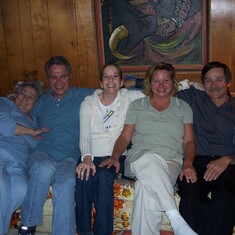 Irene with Dan and Kathleen Sileck, Anna and John