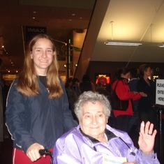 Grandmom and Michele in DC