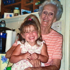 Great-grandma and Abby  IMG_0076