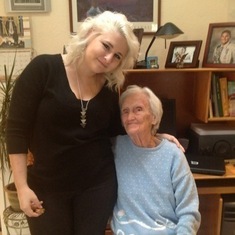 Jaime and Grandma in 2013