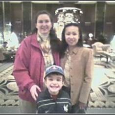 2004 at Waldorf with Katrina and Alexander
