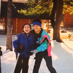 1994 Ski trip with Artie and Elena