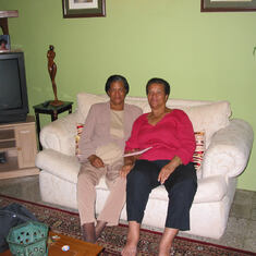Aunt Iris and her sister. (My Mother Grethel N. Sadler)