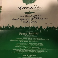 Peace Sunday Flyer