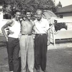 Irv, Friend & Abe c1948
