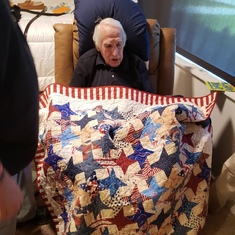 Quilt created by and for veterans - Jack