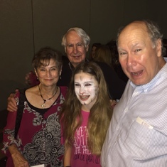 July 17, 2015 - Jameson was in CATS- Mary, Jack, Jameson and Randy