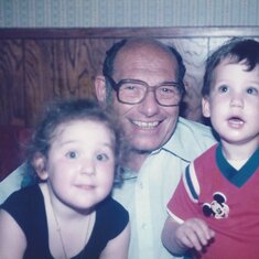 Amanda, Grandpa and Joe