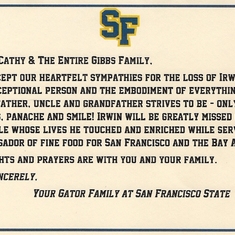 SF State Letter