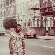 Dad in London -1980
